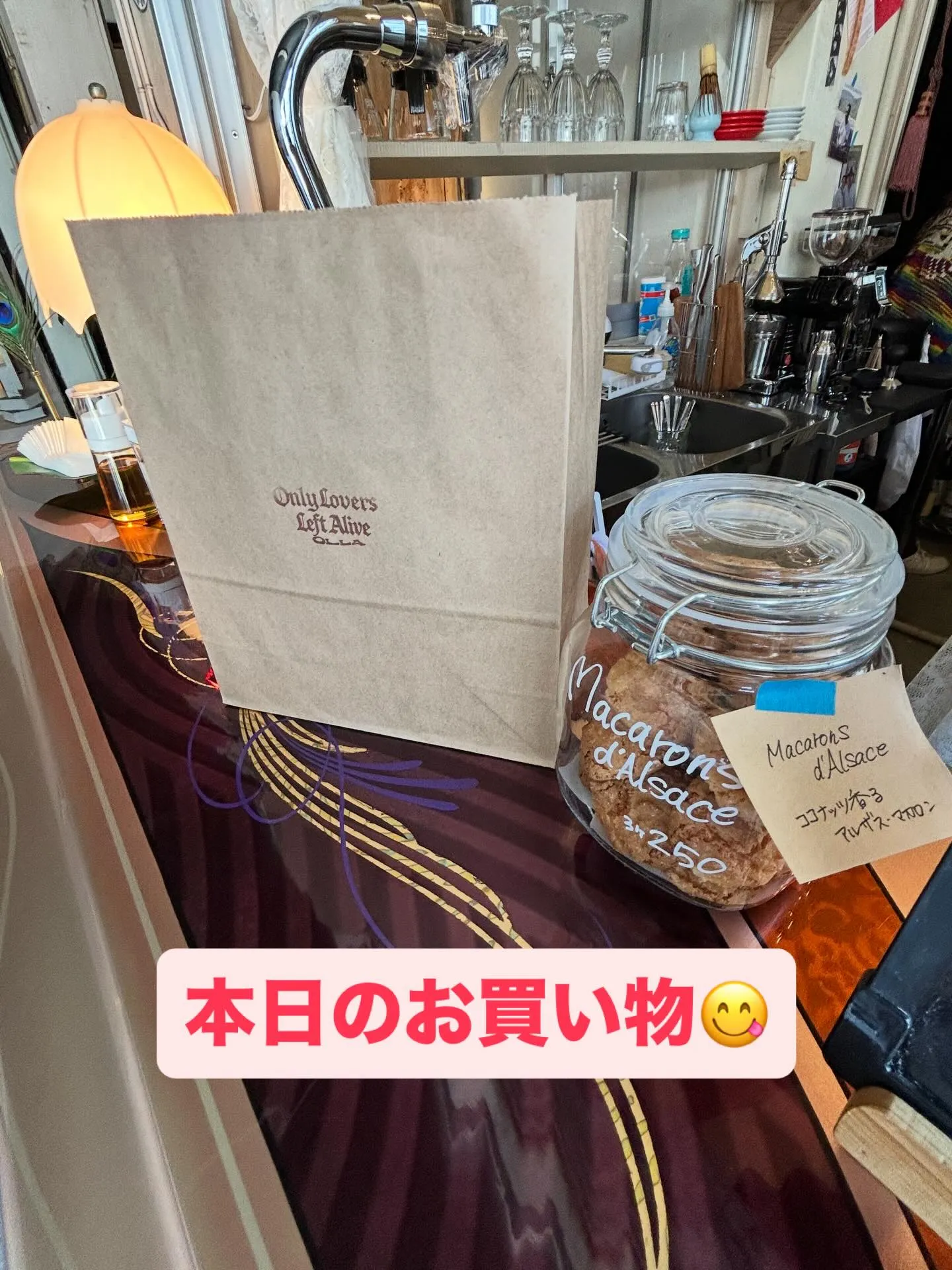 本日、いつもの「OLLA」からモーニングコーヒー☕︎をゲット...